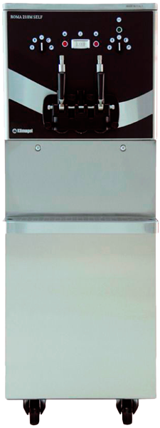 maquina pequeña sobremesa para Frozen Yogurt Helado Soft